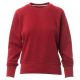 BLUZA OKRĄGŁY DEKOLT MISTRAL+LADY - BORDOWY