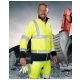 BLUZA POLAROWA ODBLASKOWA HI-VIZ REF401 - ŻÓŁTY