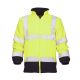 BLUZA POLAROWA ODBLASKOWA HI-VIZ REF401 - ŻÓŁTY