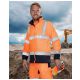 BLUZA POLAROWA ODBLASKOWA HI-VIZ REF402 - POMARAŃCZOWY