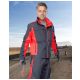 BLUZA ROBOCZA NEON - SZARO-CZERWONY
