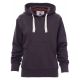 BLUZA Z KAPTUREM ATLANTA+LADY - ANTRACYTOWY