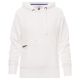 BLUZA Z KAPTUREM ATLANTA+LADY - BIAŁY