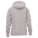 BLUZA Z KAPTUREM ATLANTA+LADY MELANGE - SZARY MELANŻ