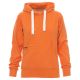 BLUZA Z KAPTUREM ATLANTA+LADY - POMARAŃCZOWY