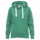BLUZA Z KAPTUREM ATLANTA+LADY - SZMARAGDOWY ZIELONY