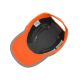 CZAPKA OCHRONNA BUMPCAP Z SIATKĄ POMARAŃCZOWA HVP