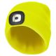 CZAPKA ZIMOWA AKRYLOWA DZIANA LED YELLOW