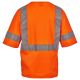 KAMIZELKA OSTRZEGAWCZA EXO - POMARAŃCZOWY FLUO