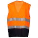 KAMIZELKA ROBOCZA ACK MESH - POMARAŃCZOWY FLUO-GRANATOWY