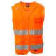 KAMIZELKA ROBOCZA EXPERT - POMARAŃCZOWY FLUO
