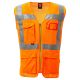 KAMIZELKA ROBOCZA EXTRA MESH - POMARAŃCZOWY FLUO
