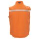 KAMIZELKA ROBOCZA MIG 2.0 - POMARAŃCZOWY-CZARNY