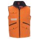 KAMIZELKA ROBOCZA MIG 2.0 - POMARAŃCZOWY-CZARNY