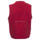 KAMIZELKA ROBOCZA POCKET - CZERWONY