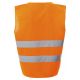 KAMIZELKA ROBOCZA REFLEX+ - POMARAŃCZOWY FLUO