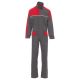 KOMBINEZON ROBOCZY PROMOTECH - SZARY STALOWY-CZERWONY