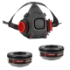 KOMPLET - PÓŁMASKA HONEYWELL NORTH HM501B + NORTH A2