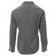 KOSZULA DŁUGI RĘKAW IMAGE - SZARY STALOWY