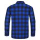 KOSZULA FLANELOWA FLANCO NIEBIESKA
