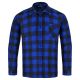KOSZULA FLANELOWA FLANCO NIEBIESKA