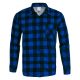 KOSZULA FLANELOWA NIEBIESKA