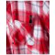 KOSZULA FLANELOWA OPTIFLANNEL - CZERWONY
