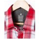 KOSZULA FLANELOWA OPTIFLANNEL - CZERWONY