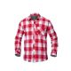 KOSZULA FLANELOWA OPTIFLANNEL - CZERWONY
