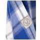 KOSZULA FLANELOWA OPTIFLANNEL - NIEBIESKI