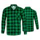 KOSZULA FLANELOWA ZIELONA
