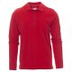 KOSZULKA POLO DŁUGI RĘKAW FLORENCE - CZERWONY