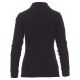 KOSZULKA POLO DŁUGI RĘKAW FLORENCE LADY - CZARNY