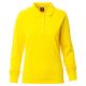 KOSZULKA POLO DŁUGI RĘKAW FLORENCE LADY - ŻÓŁTA