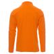 KOSZULKA POLO DŁUGI RĘKAW VERONA - POMARAŃCZOWY