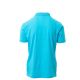 KOSZULKA POLO KRÓTKI RĘKAW AMALFI - BŁĘKIT TURKUSOWY