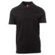 KOSZULKA POLO KRÓTKI RĘKAW AMALFI - CZARNY