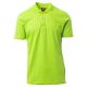 KOSZULKA POLO KRÓTKI RĘKAW AMALFI - JASKRAWOZIELONY