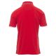 KOSZULKA POLO KRÓTKI RĘKAW CAMBRIDGE - CZERWONY-BIAŁY