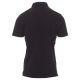 KOSZULKA POLO KRÓTKI RĘKAW CHIC - CZARNY-SZARY STALOWY