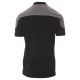 KOSZULKA POLO KRÓTKI RĘKAW COMPANY - CZARNY-ZADYMIONY