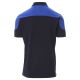 KOSZULKA POLO KRÓTKI RĘKAW COMPANY - GRANATOWY-KRÓLEWSKI NIEBIESKI