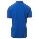 KOSZULKA POLO KRÓTKI RĘKAW FRANCE - KRÓLEWSKI NIEBIESKI