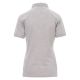 KOSZULKA POLO KRÓTKI RĘKAW GLAMOUR MELANGE - SZARY MELANŻ