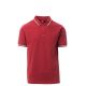 KOSZULKA POLO KRÓTKI RĘKAW ITALIA - BORDOWY