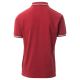 KOSZULKA POLO KRÓTKI RĘKAW ITALIA - BORDOWY