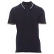 KOSZULKA POLO KRÓTKI RĘKAW ITALIA - GRANATOWY