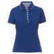 KOSZULKA POLO KRÓTKI RĘKAW LEEDS - KRÓLEWSKI NIEBIESKI-BIAŁY