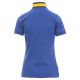 KOSZULKA POLO KRÓTKI RĘKAW MEMPHIS LADY - KRÓLEWSKI NIEBIESKI-ŻÓŁTO-GRANATOWY