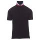 KOSZULKA POLO KRÓTKI RĘKAW NATION - CZARNY-FRANCJA